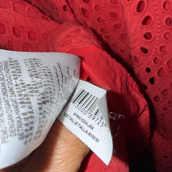 Calvin Klein Red Quilted Puffer Jacket size M - Picture 12 of 13